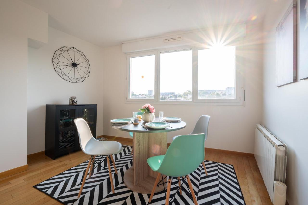 Immotovo - Suite Moderne - Paris 8 Min - Parking - Netflix 维勒瑞夫 外观 照片